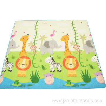 cartoon Children climbing seamless gap rolled-up play mat